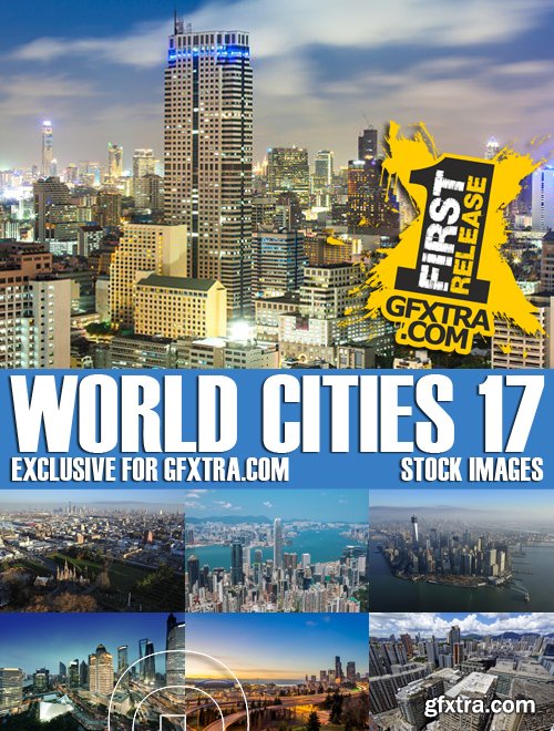 Stock Photos - World Cities 17, 25xJPG