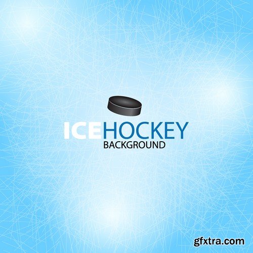 Stock Vectors - Hockey 3, 25xEPS