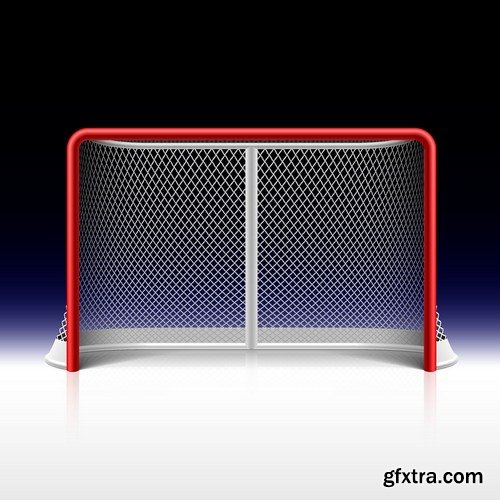 Stock Vectors - Hockey 3, 25xEPS