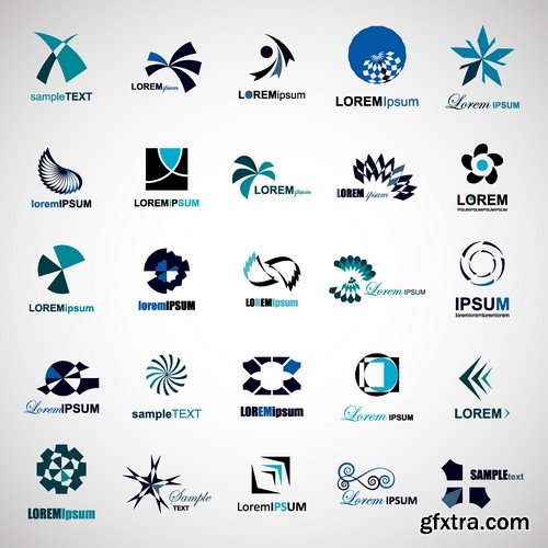 Stock Vectors - Business logos for your company, 25xEPS