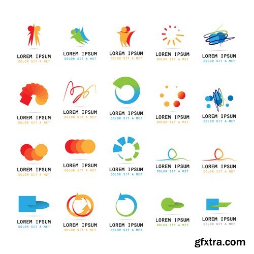 Stock Vectors - Business logos for your company, 25xEPS