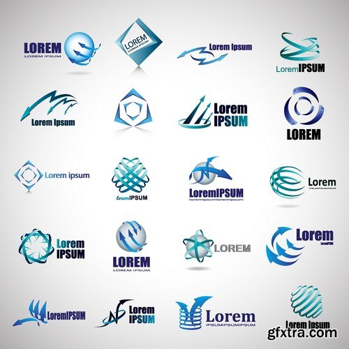 Stock Vectors - Business logos for your company, 25xEPS