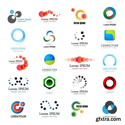 Stock Vectors - Business logos for your company, 25xEPS