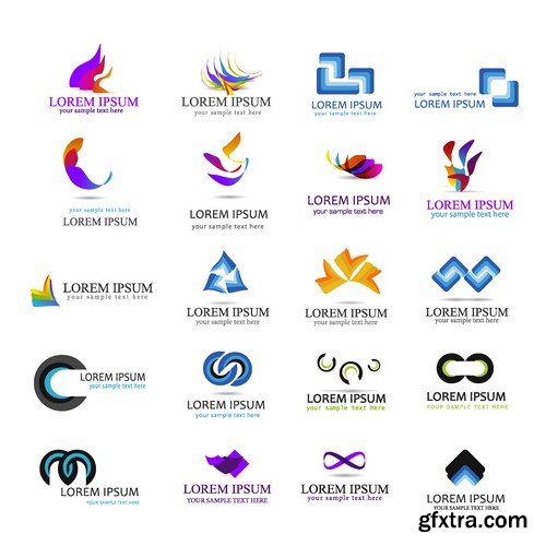 Stock Vectors - Business logos for your company, 25xEPS