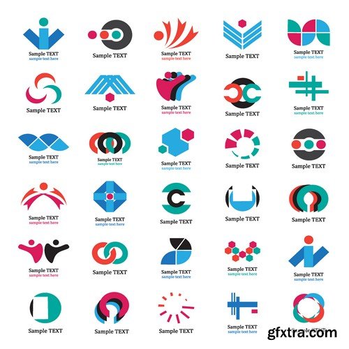 Stock Vectors - Business logos for your company, 25xEPS