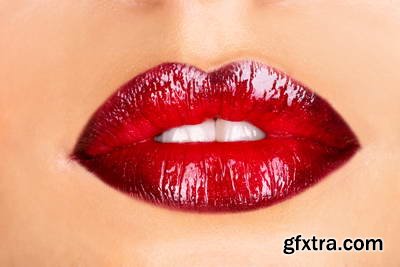 Glamour Fashion Model, Nails-Lips-Hair 25xJPG