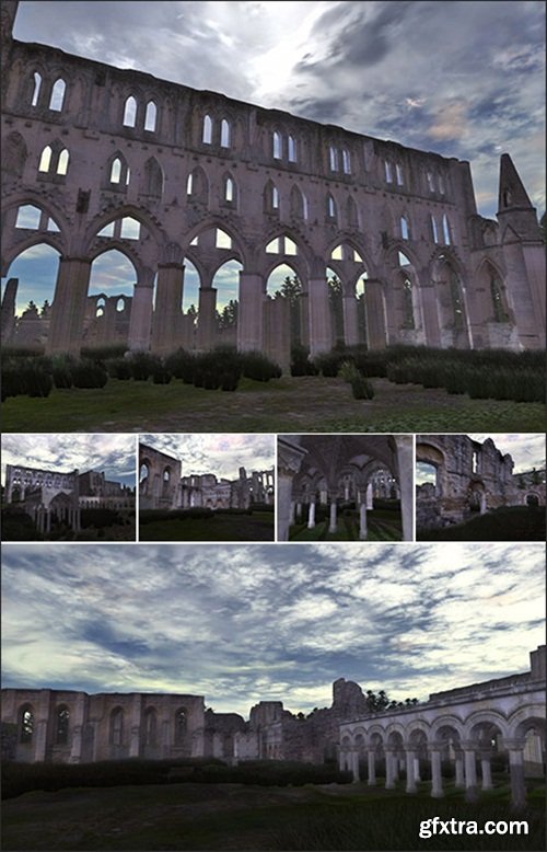 Arteri3d Abbey in Ruins