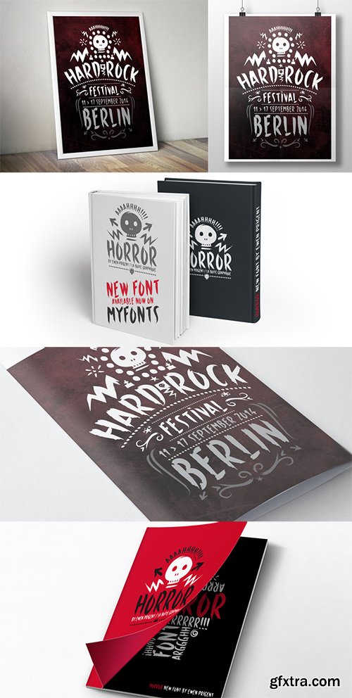 Horror Font - 1 Font 39$