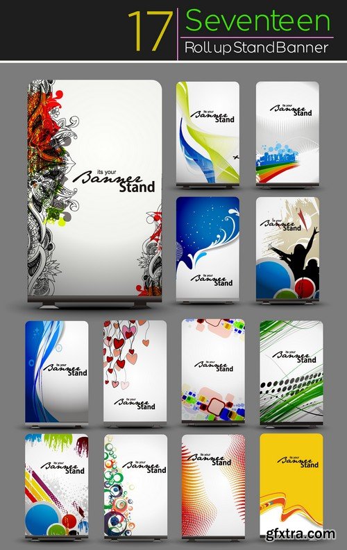 Stock Vectors - Business Banners 2, 25xEPS