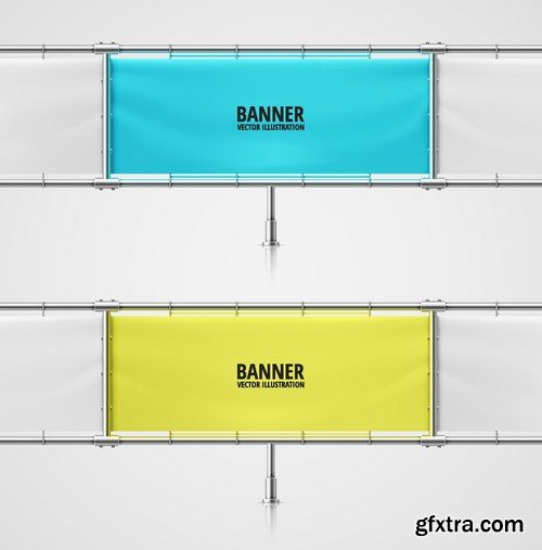 Stock Vectors - Business Banners 2, 25xEPS