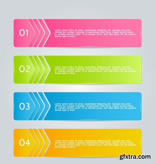 Stock Vectors - Business Banners 2, 25xEPS