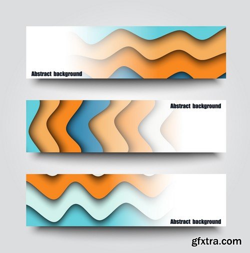 Stock Vectors - Business Banners 2, 25xEPS