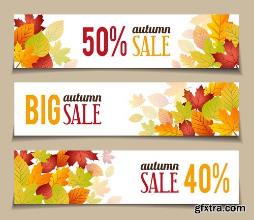 Stock Vectors - Business Banners 2, 25xEPS