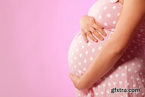 Stock Photos - Pregnant woman, 25xJPG