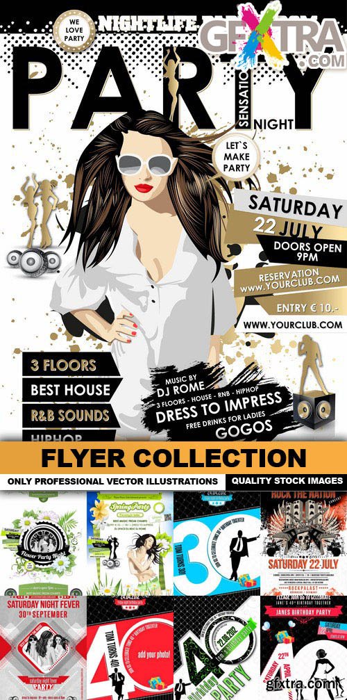 Flyer Collection - 25 Vector