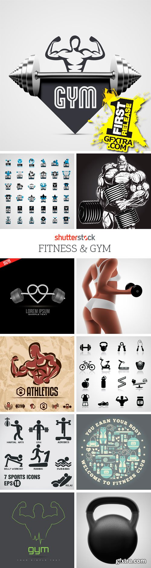 Amazing SS - Fitness & Gym, 25xEPS