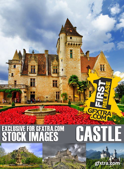 Stock Photos - Castle, 25xJPG