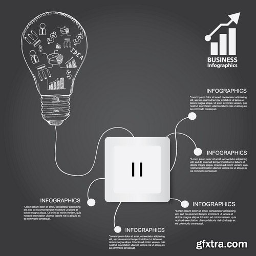 Stock Vectors - Idea 18, 25xEPS