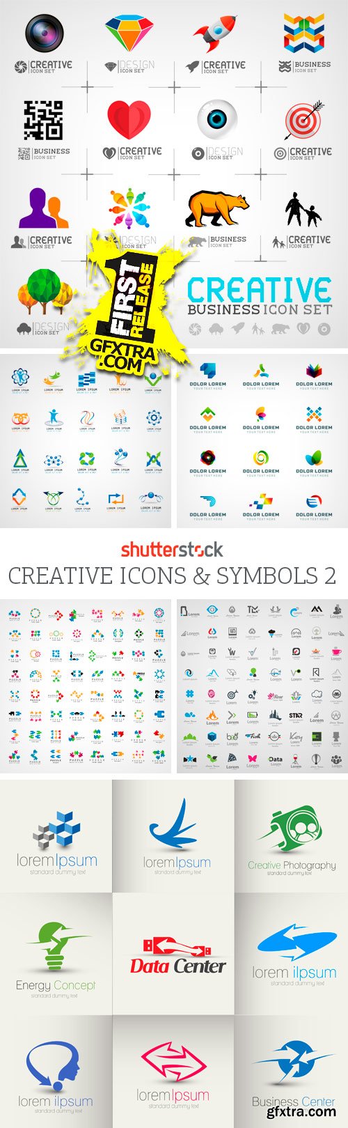 Amazing SS - Creative Icons & Symbols 2, 25xEPS