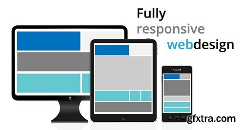 Stock Vectors - Fully responsive web design, 25xEPS