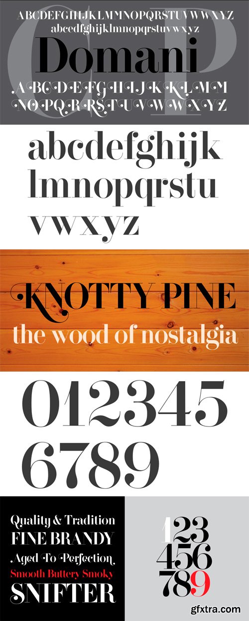 Domani CP Font for $30