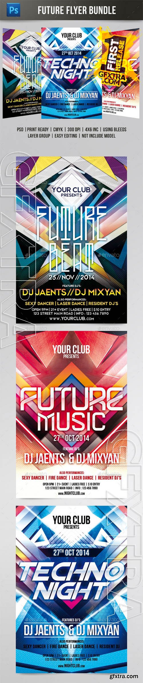 Future Flyer Bundle - GraphicRiver 8890216