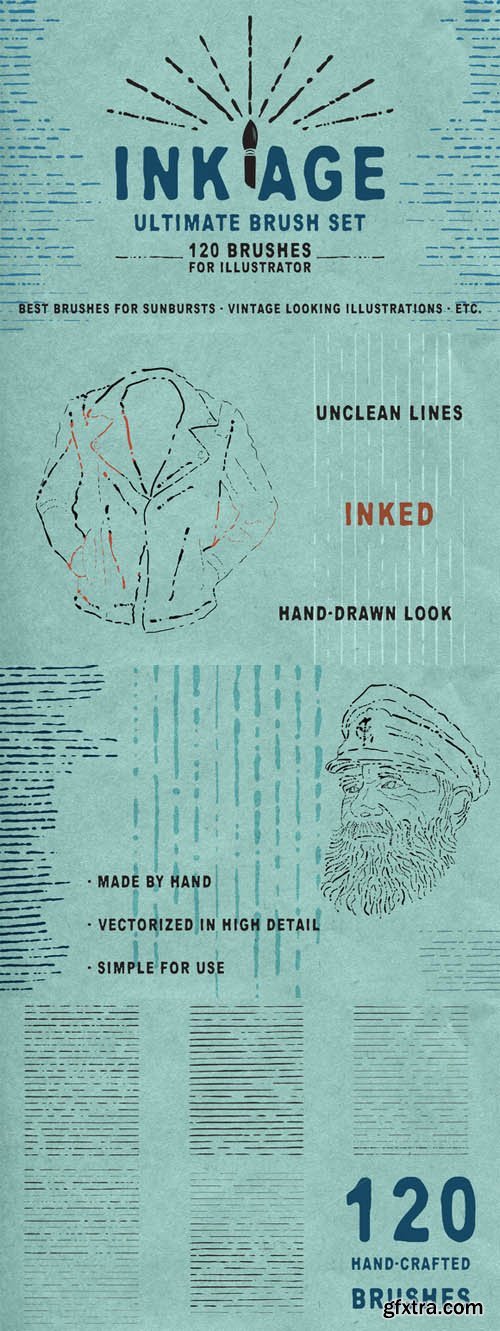 Ink Age Illustrator Brush Pack