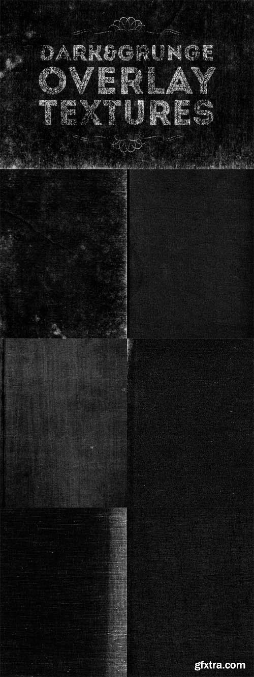 6 Dark Overlay Textures