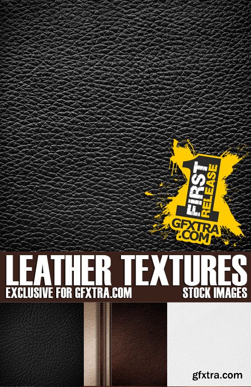 Stock Photos - Leather Textures, 30xJPG