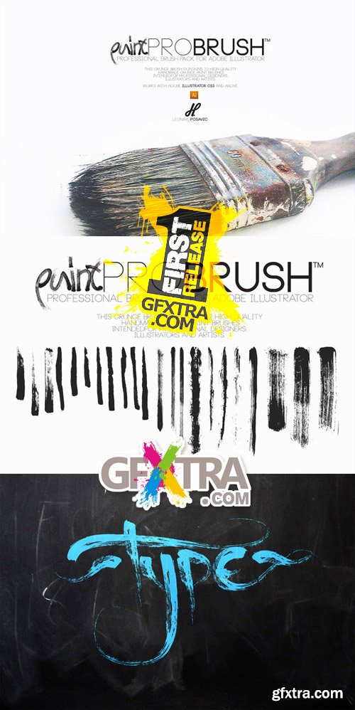 Illustrator Brush - Paint ProBrush