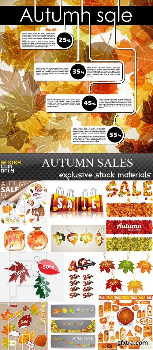 Autumn Sales, 25xEPS