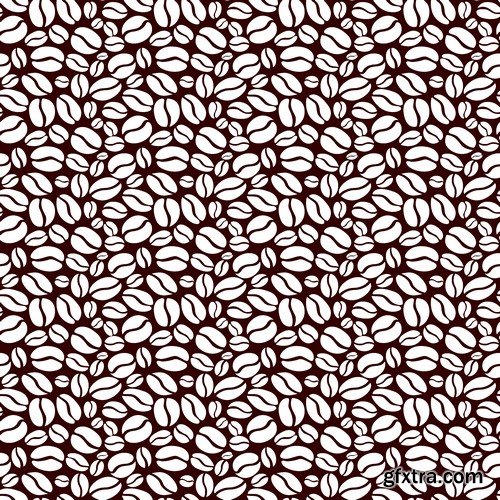 Stock Vectors - Coffee 6, 25xEPS