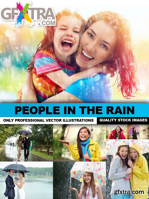 People In The Rain - 25 HQ Images