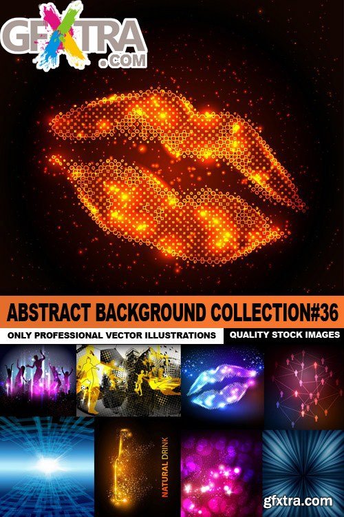 Abstract Background Collection#36 - 25 Vector