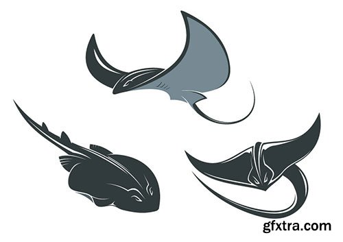 Fish Logos 2, 25xEPS