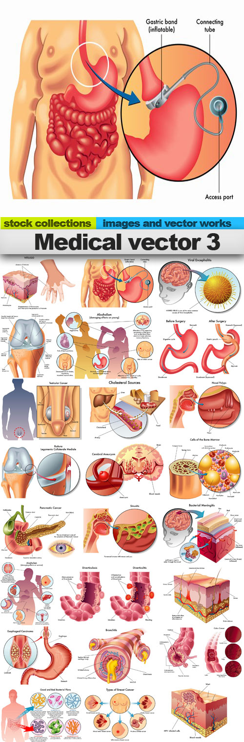 Medical vector 3, 25 x EPS