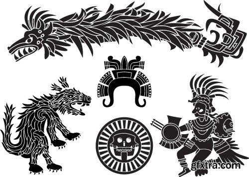 Mesoamerica Vectors - 25x EPS