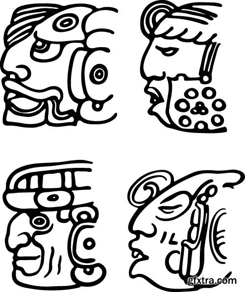 Mesoamerica Vectors - 25x EPS