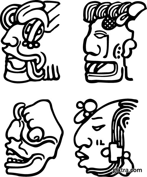 Mesoamerica Vectors - 25x EPS