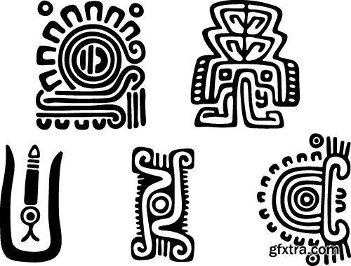 Mesoamerica Vectors - 25x EPS