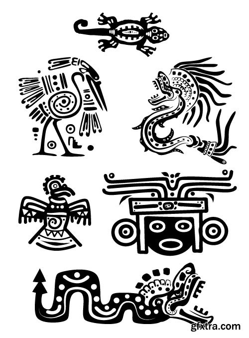 Mesoamerica Vectors - 25x EPS