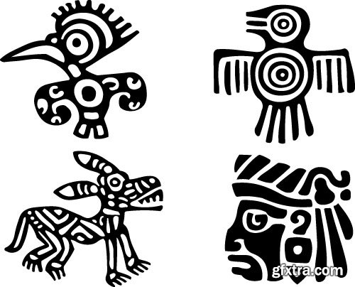 Mesoamerica Vectors - 25x EPS