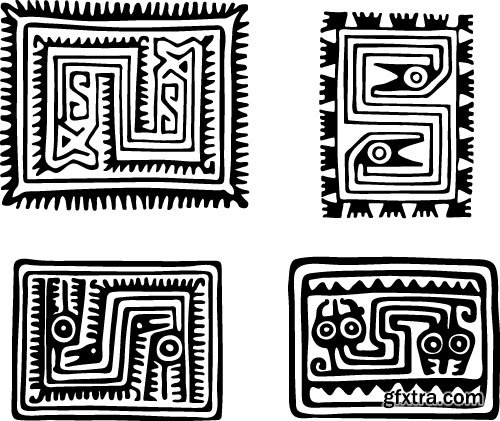 Mesoamerica Vectors - 25x EPS