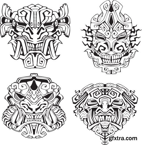 Mesoamerica Vectors - 25x EPS