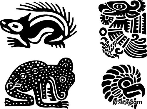 Mesoamerica Vectors - 25x EPS