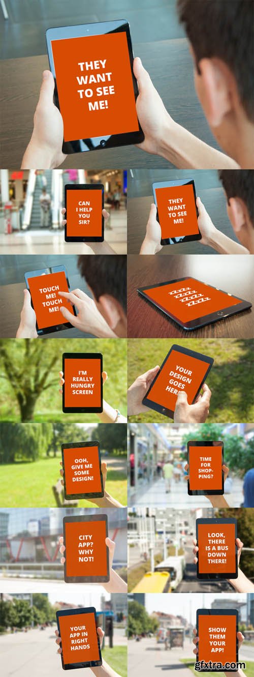 iPad mini Mock-ups Bundle