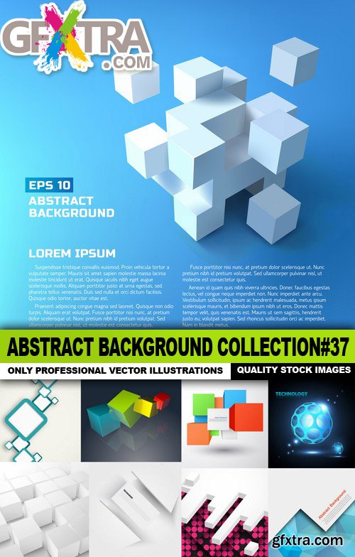 Abstract Background Collection#37 - 25 Vector