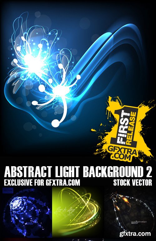 Stock Vectors - Abstract light background 2, 25xEPS