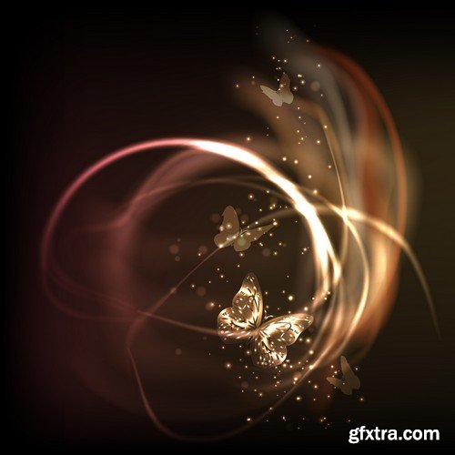 Stock Vectors - Abstract light background 2, 25xEPS