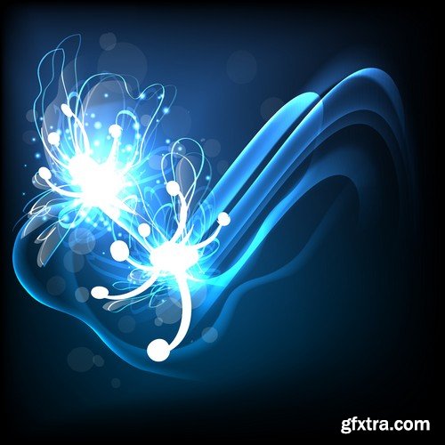 Stock Vectors - Abstract light background 2, 25xEPS